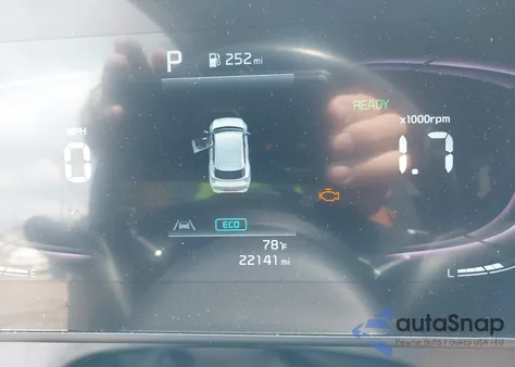 2023 Kia Sportage Hybrid Ex из США, поврежденный, VIN KNDPVCAG2P7078360